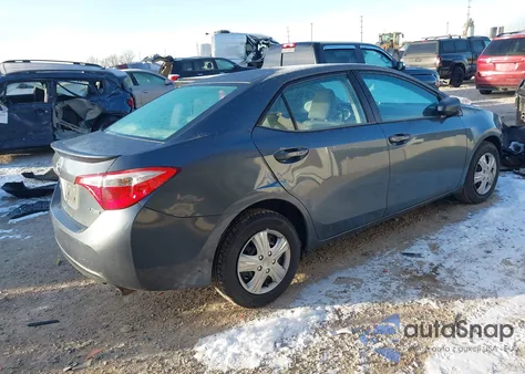 2015 Toyota Corolla Le Eco из США, поврежденный, VIN 2T1BPRHE2FC251514